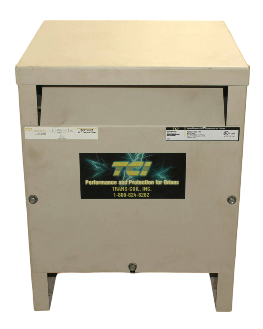 TCI KLCUL160A2 Output Filter 160A 480V NEMA 1 3PH 125HP