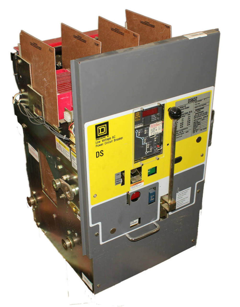 Square D DS632 Low Voltage AC Power Circuit Breaker - 3200A 600V 3P 60 Hz Shunt Trip: 120 VAC Digitrip RMS 810D: D82LSI