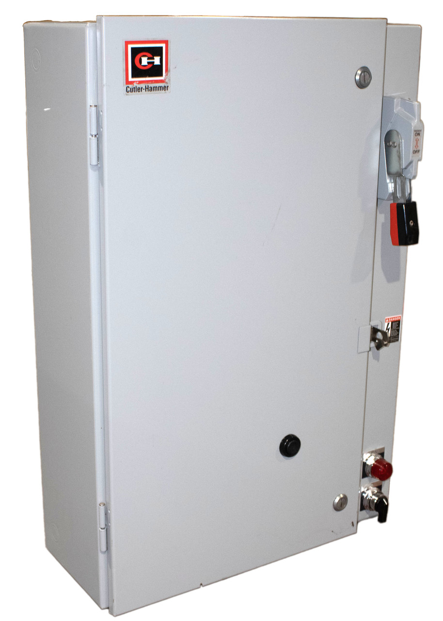 Cutler Hammer ECN1831CAA Comb Non-Reversing Starter 100A 250V 3PH NEMA 1 Type R