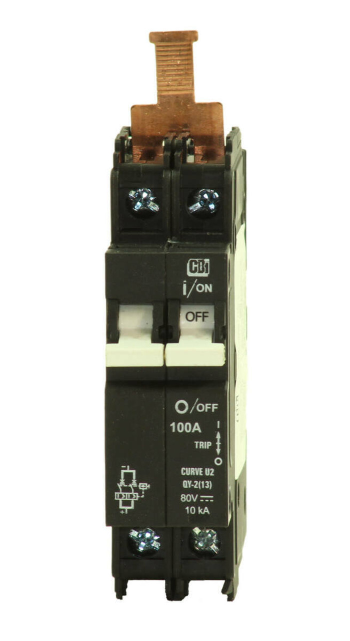 CBI QY28U2100B0ZT Breaker 100A 80V 2P 10kA 10k Use in Communication Equipment