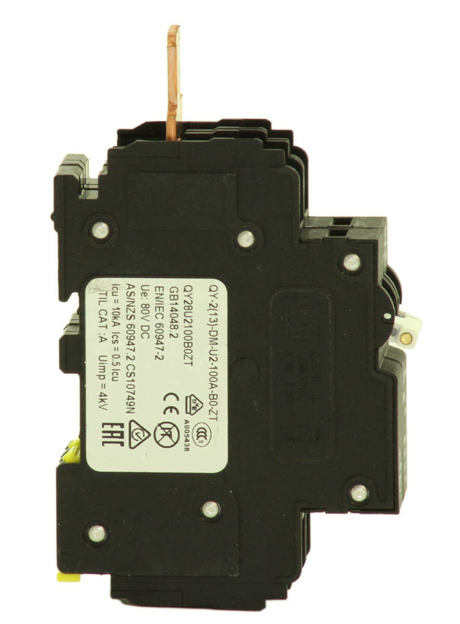CBI QY28U2100B0ZT Breaker 100A 80V 2P 10kA 10k Use in Communication Equipment