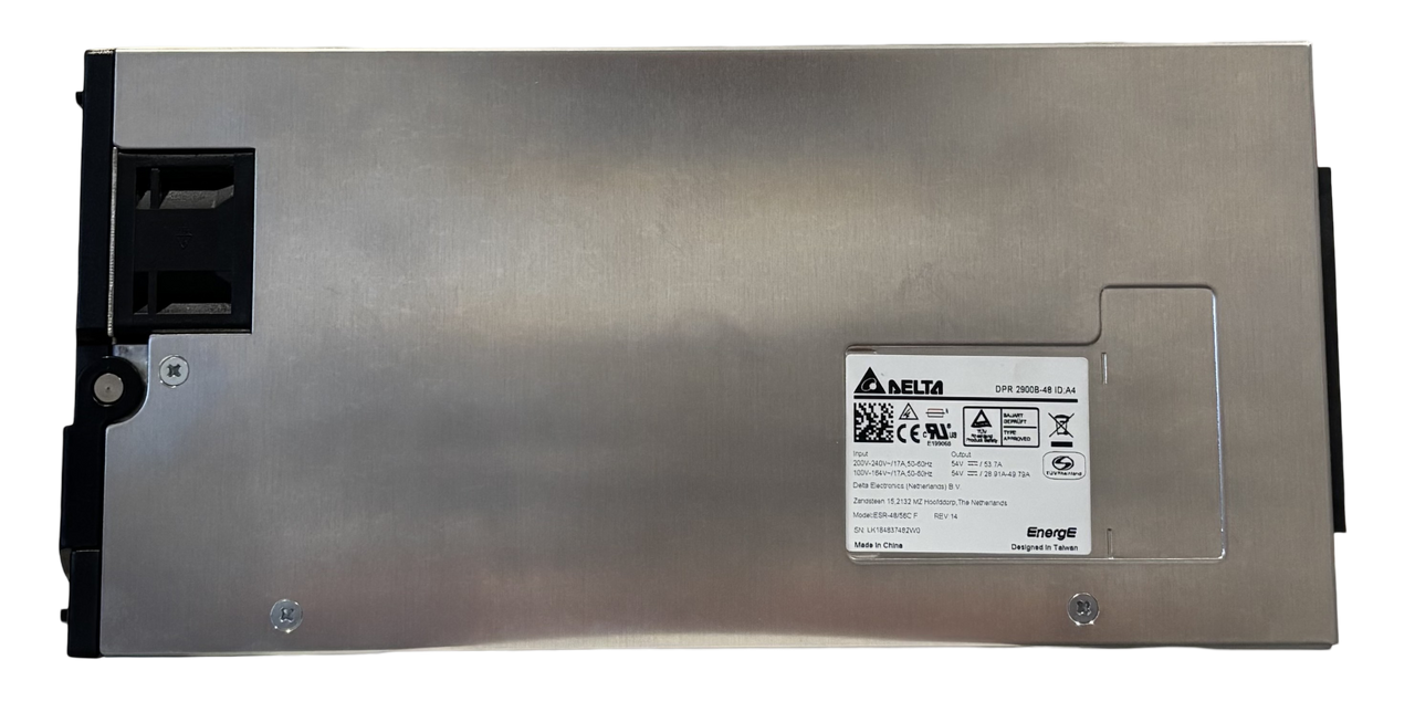 Delta Electronics ESR-48/56C-F Rectifier 53.7A 54V 2900W 1PH For DC Power System