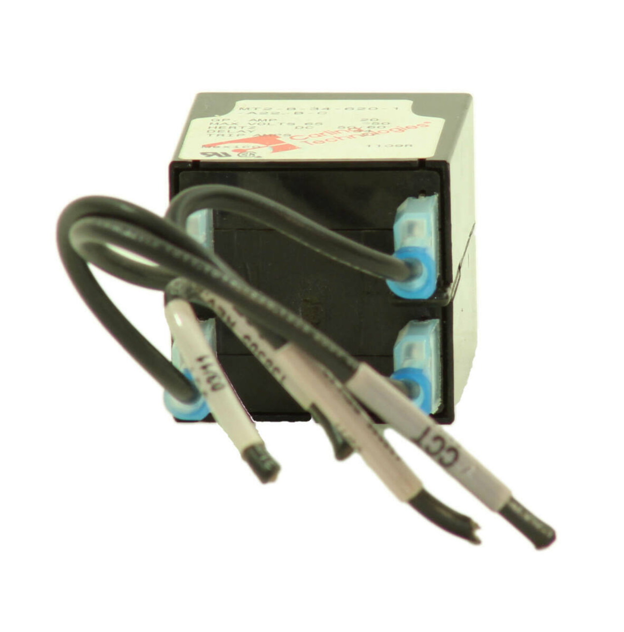 Carling Technologies MT2-B-34-620-1-A22-B-C Breaker 20A 250V 2P Push/Pull Actuator