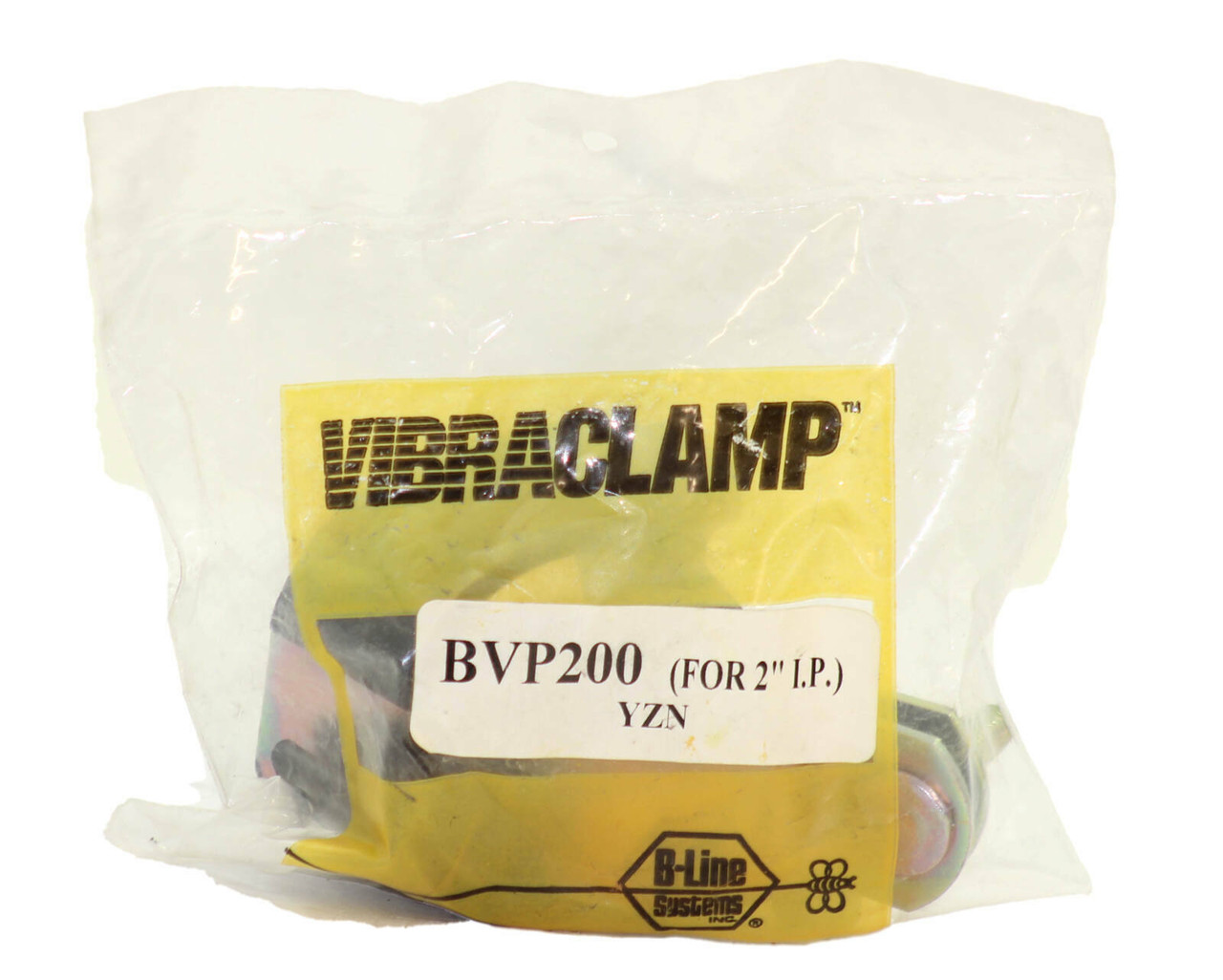 Cooper B-Line BVP200YZN Vibra-Clamp Fitting Material: Plastic Diameter: 2 Inch