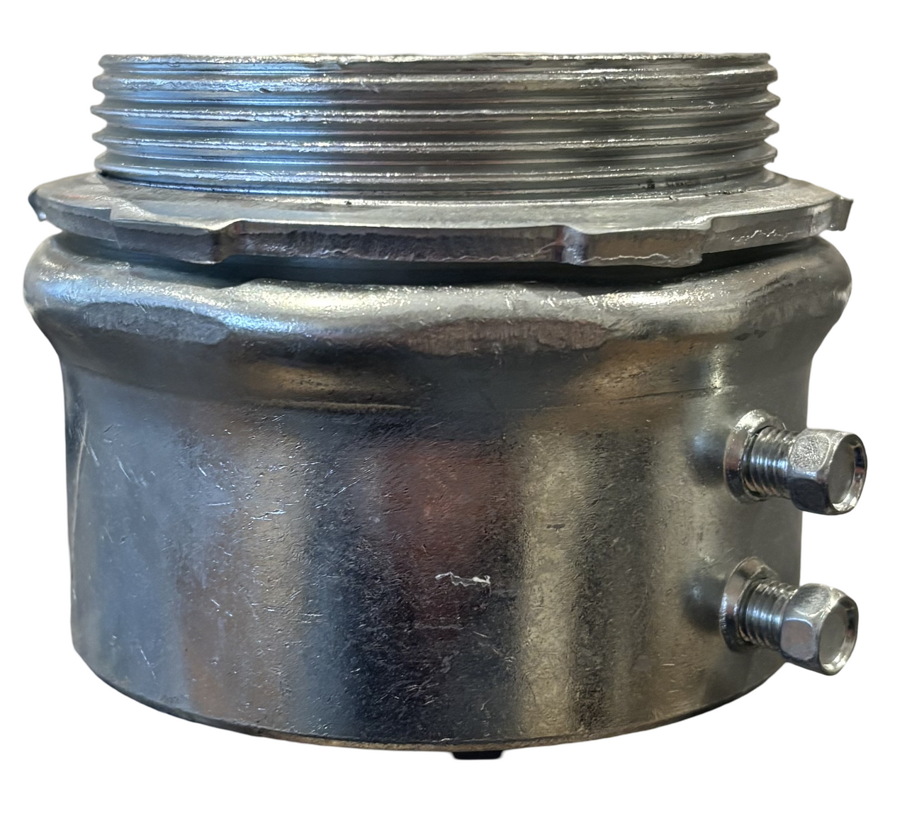 YAGI 457 Set Screw Connector 3 Inch Non-Insulated Throat Steel