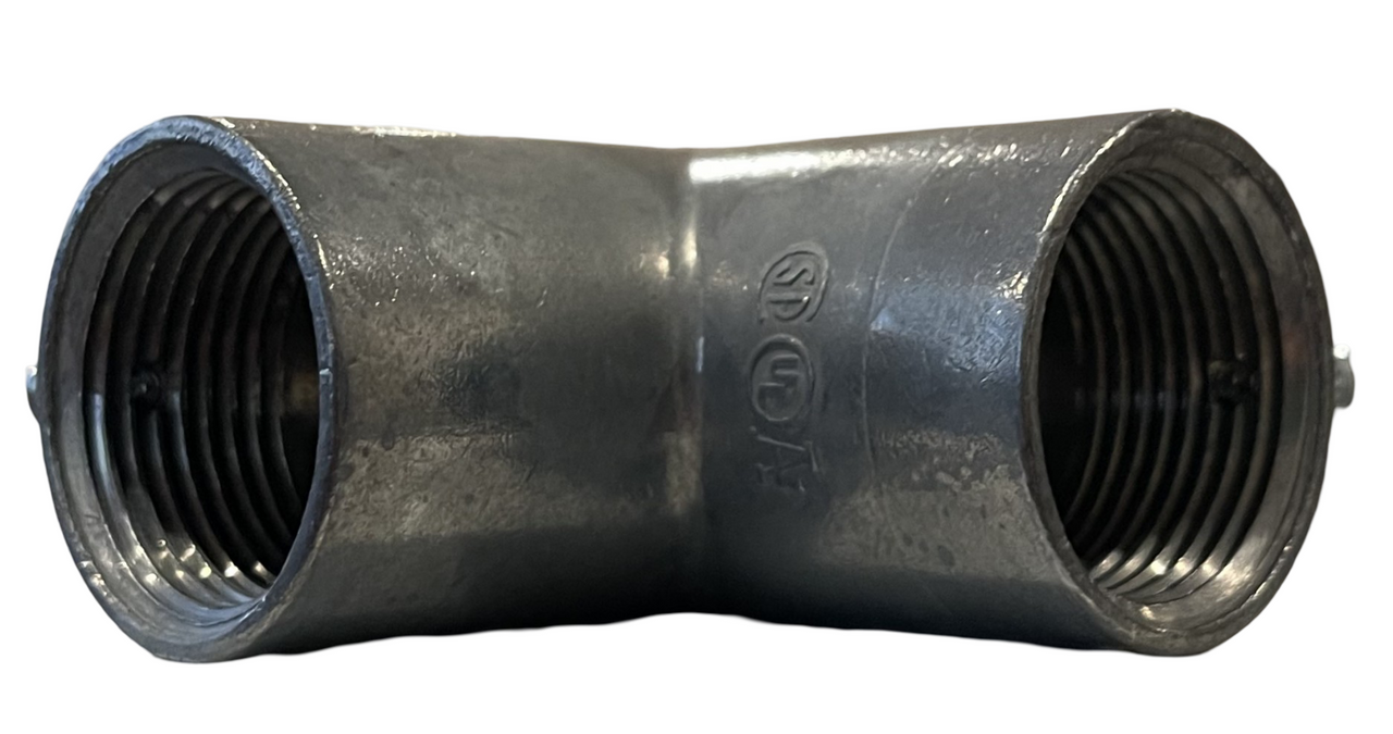 Arlington HL100 Pulling Elbow 1 In Zinc Die Cast 90 Deg Angle W/Cover and Gasket