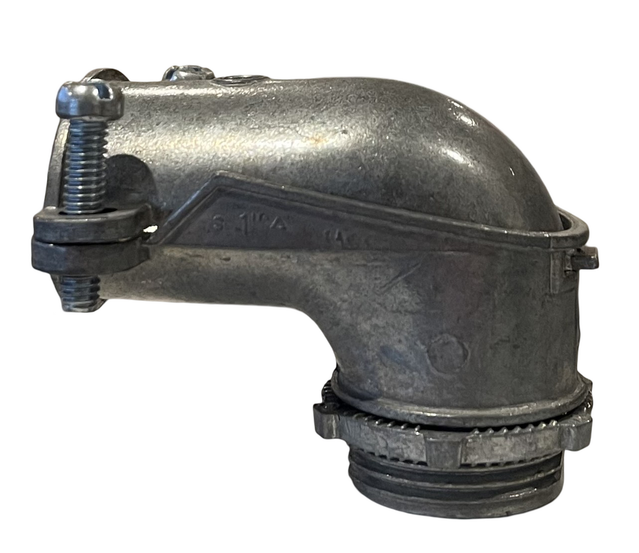 Bridgeport 807-DC2 Connector 1 Inch 90 Degree Non-Insulated Zinc Die Cast