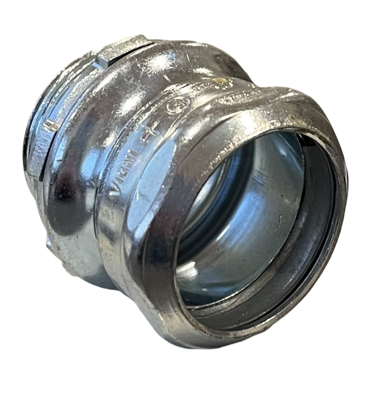 YAGI TC714A Compression Connector 1 1/4 Inch Insulated Throat Steel