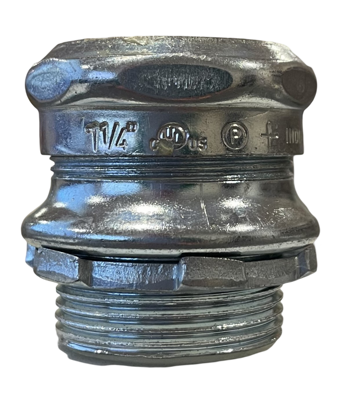 YAGI TC714A Compression Connector 1 1/4 Inch Insulated Throat Steel