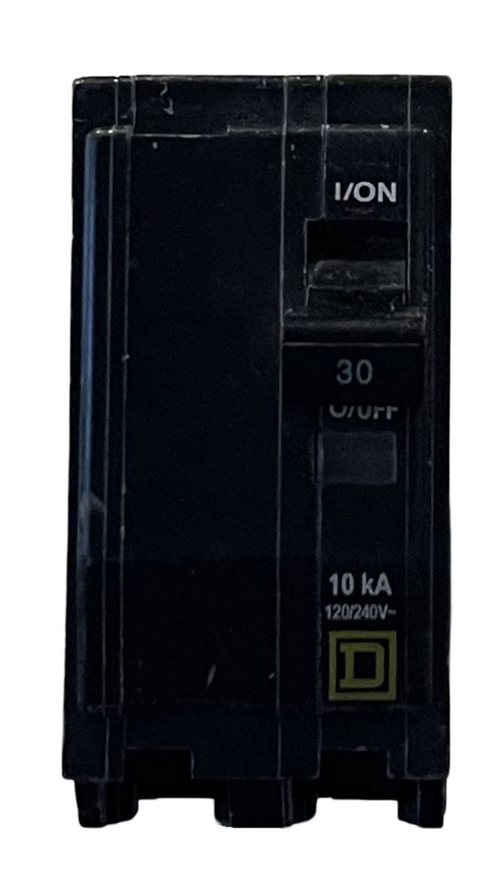 Square D QOB230 Breaker 30A 120/240V 2P 10kA Bolt On