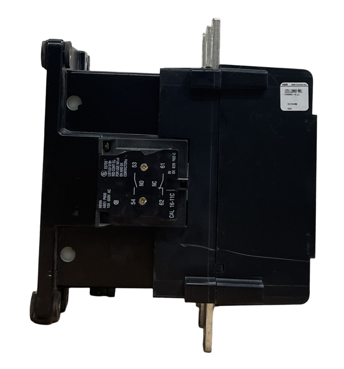 ABB EH550 Contactor 600A 600V 3P 3PH Coil: 24V W/ Auxiliary