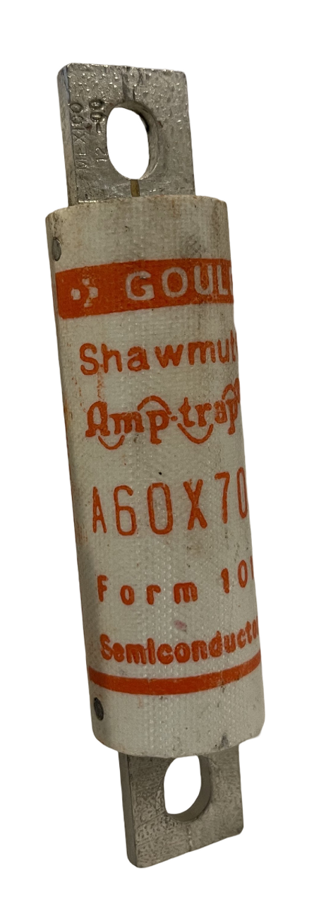 Shawmut A60X70-4TI Fuse 70A 600V 100kA Semiconductor Fuse Amp Trap Form 101