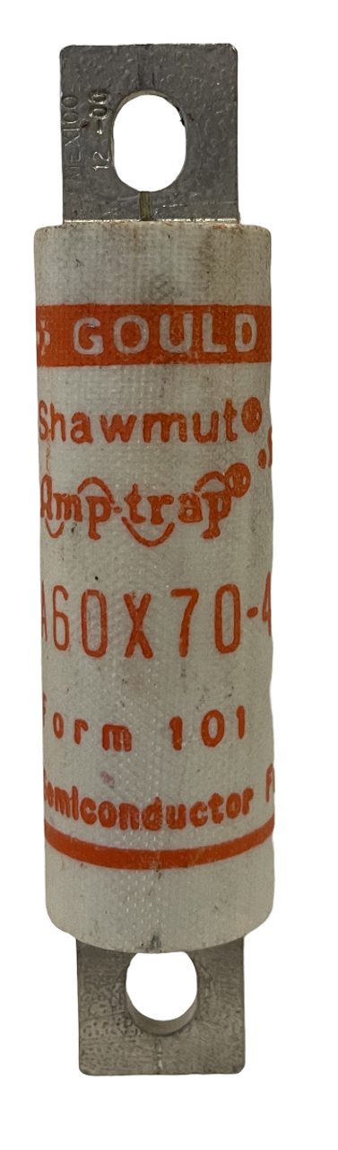 Shawmut A60X70-4TI Fuse 70A 600V 100kA Semiconductor Fuse Amp Trap Form 101
