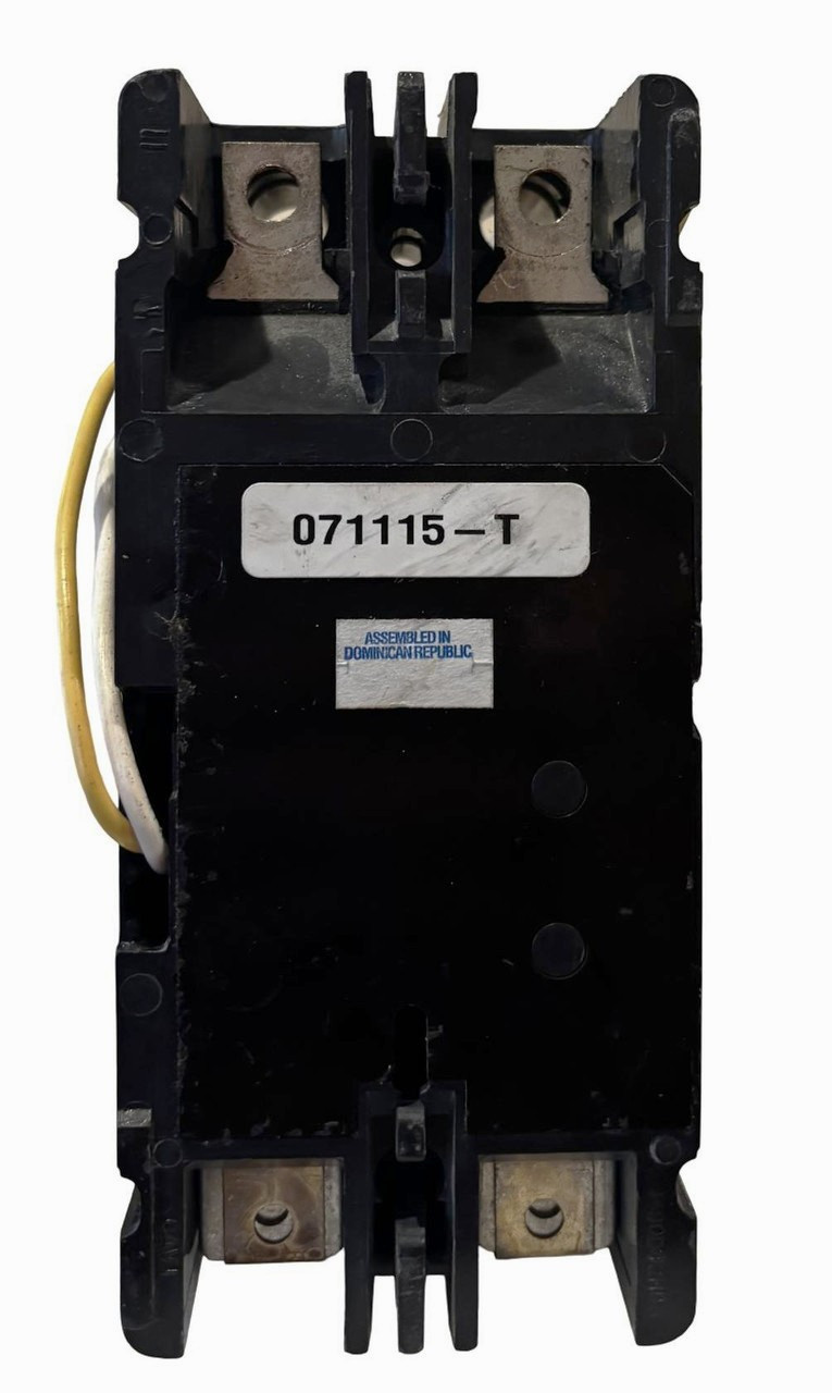 Eaton FD2200S18 Circuit Breaker 200A 2P 600V 35kA @ 480V | W/ Shunt Trip SNT1RP03K | FD Frame