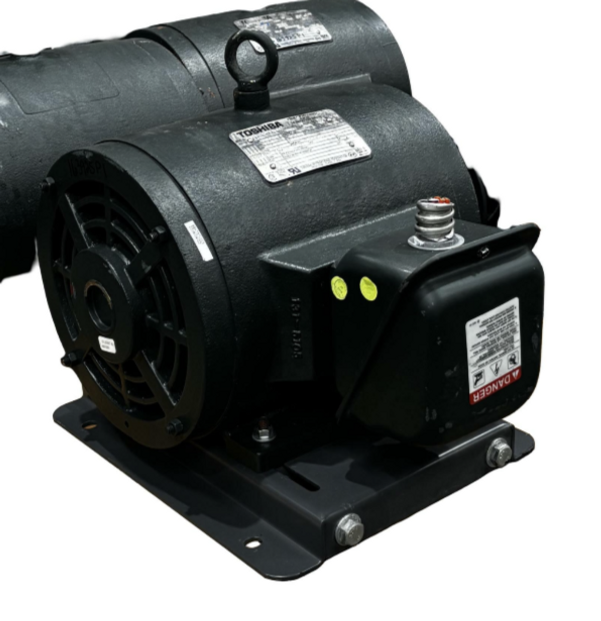 Toshiba B0104DLF2USH01 Induction Motor 24/12A 230/460V 4P 3PH NEMA B Frame 215T