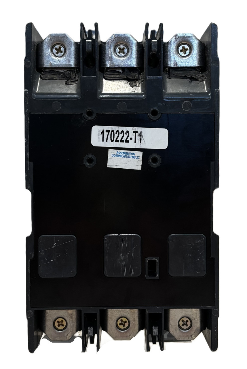 Eaton JGS325033WZ1 Circuit Breaker | 250A | 3P | 600V AC | 35kA @ 480V | JT325033 Trip Unit | JG Frame | UL Listed | MCCB Eaton JGS325033WZ1 Circuit Breaker | 250A | 3P | 600V AC | 35kA @ 480V | JT325033 Trip Unit | JG Frame | UL Listed | MCCB