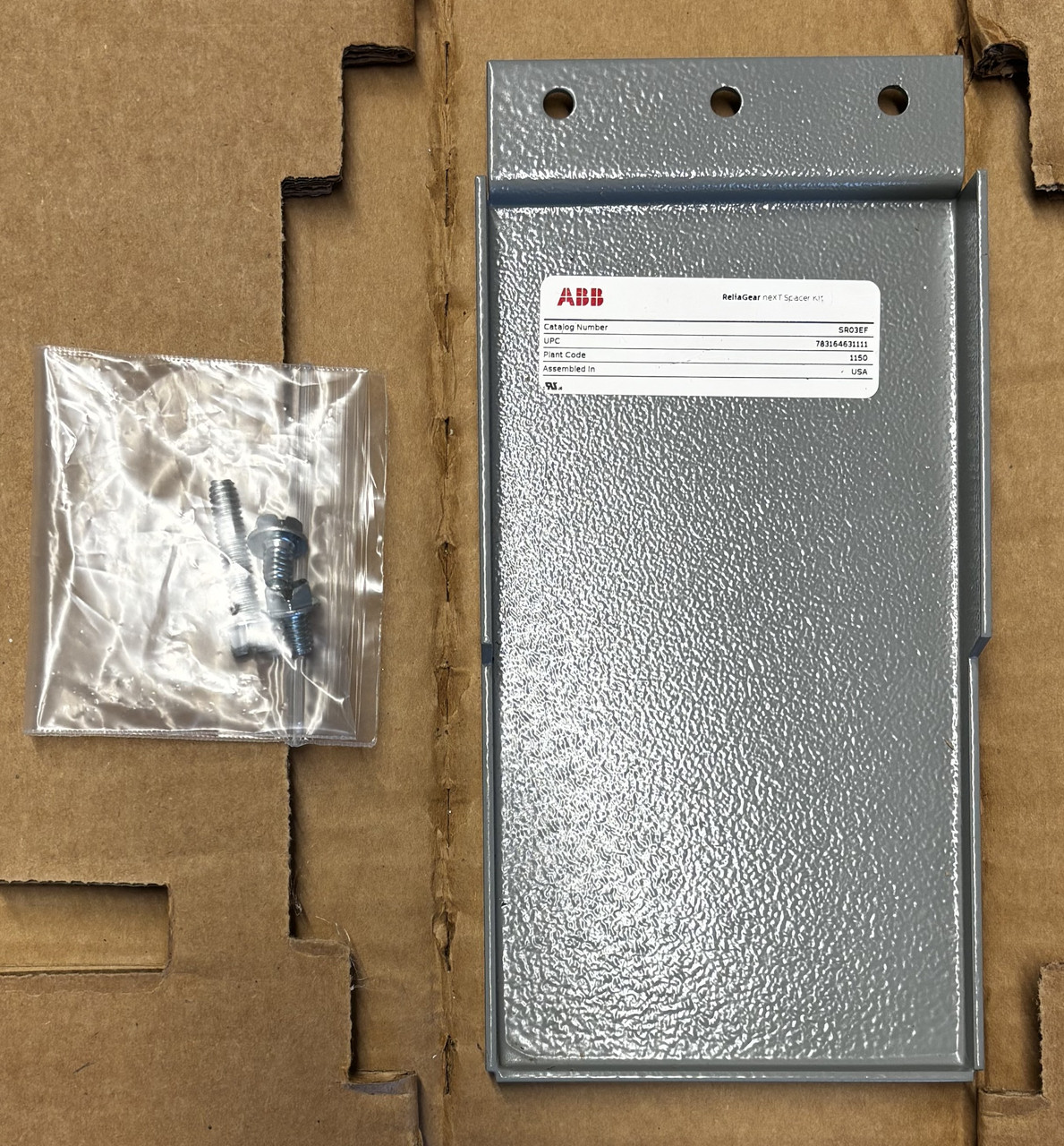 ABB XT2HU3060FYDD00XXX MCCB, 3P 60A 35kA, EKIP LSI Trip Unit, R60 Overcurrent Relay, XT2H Series ABB XT2HU3060FYDD00XXX MCCB, 3P 60A 35kA, EKIP LSI Trip Unit, R60 Overcurrent Relay, XT2H Series
