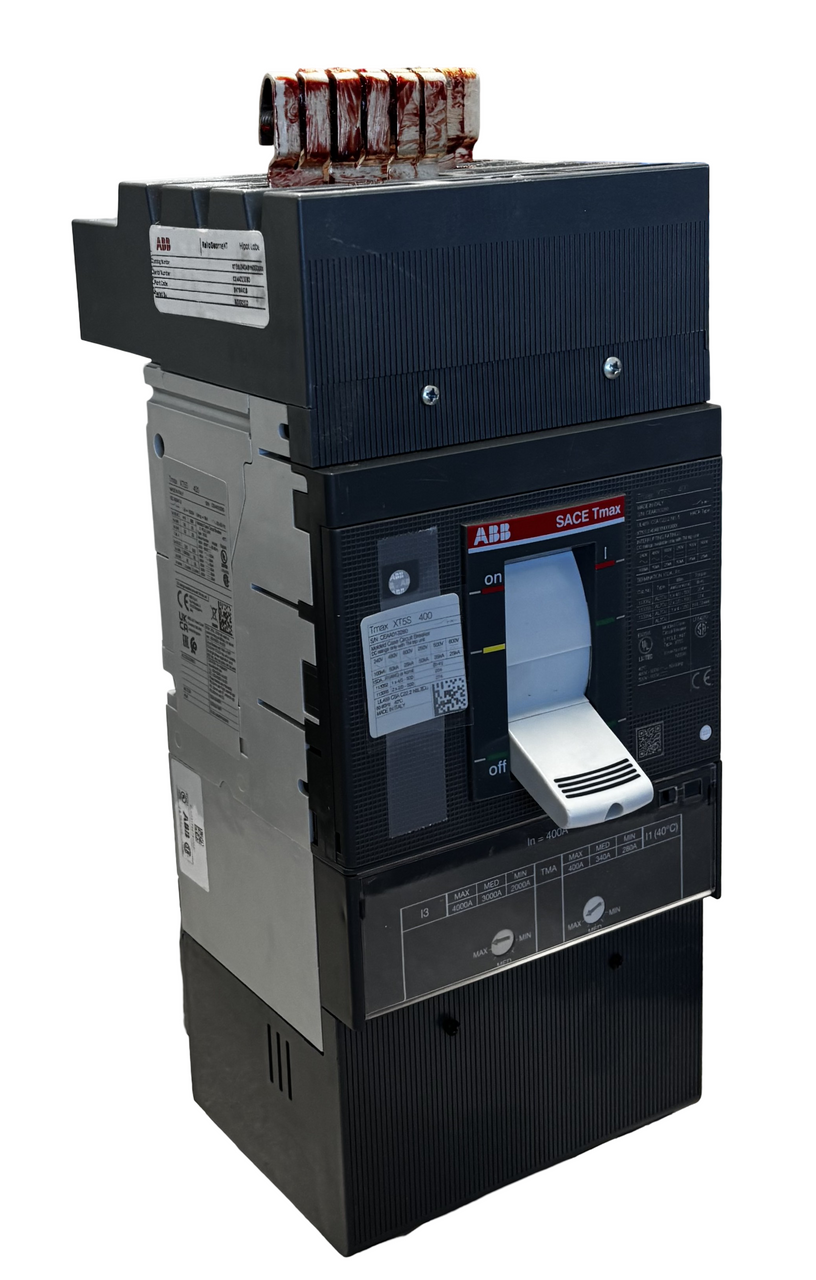 ABB XT5SU340ABYN000XXX MCCB – XT5 Series Molded Case Circuit Breaker, 3 Pole, 400A, UL/IEC Certified