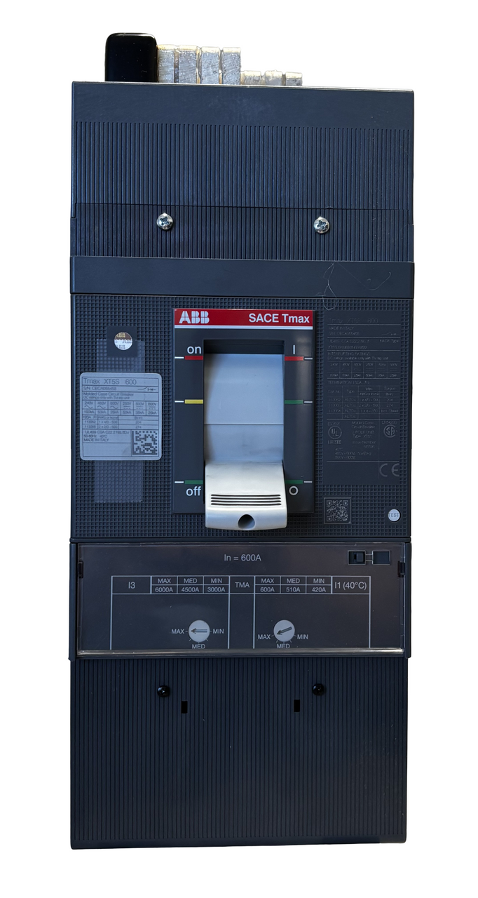 ABB XT5SU360BBYN000XXX – XT5S Molded Case Circuit Breaker, 360A, 3-Pole, 600V, UL489