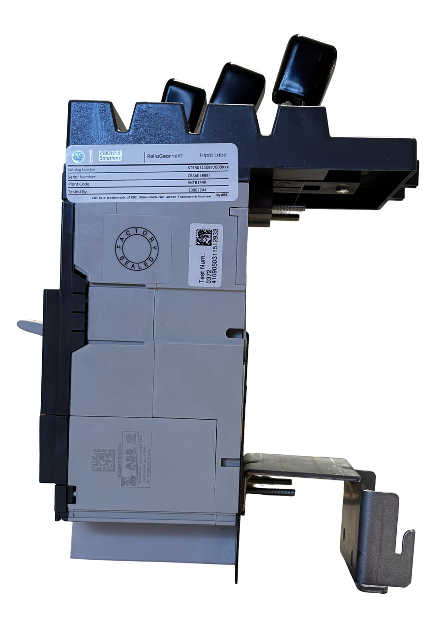 ABB XT4NU3150BYJ000XXX Molded Case Circuit Breaker - 150A, 3-Pole, Tmax XT4N Frame, 25kAIC, UL/CSA