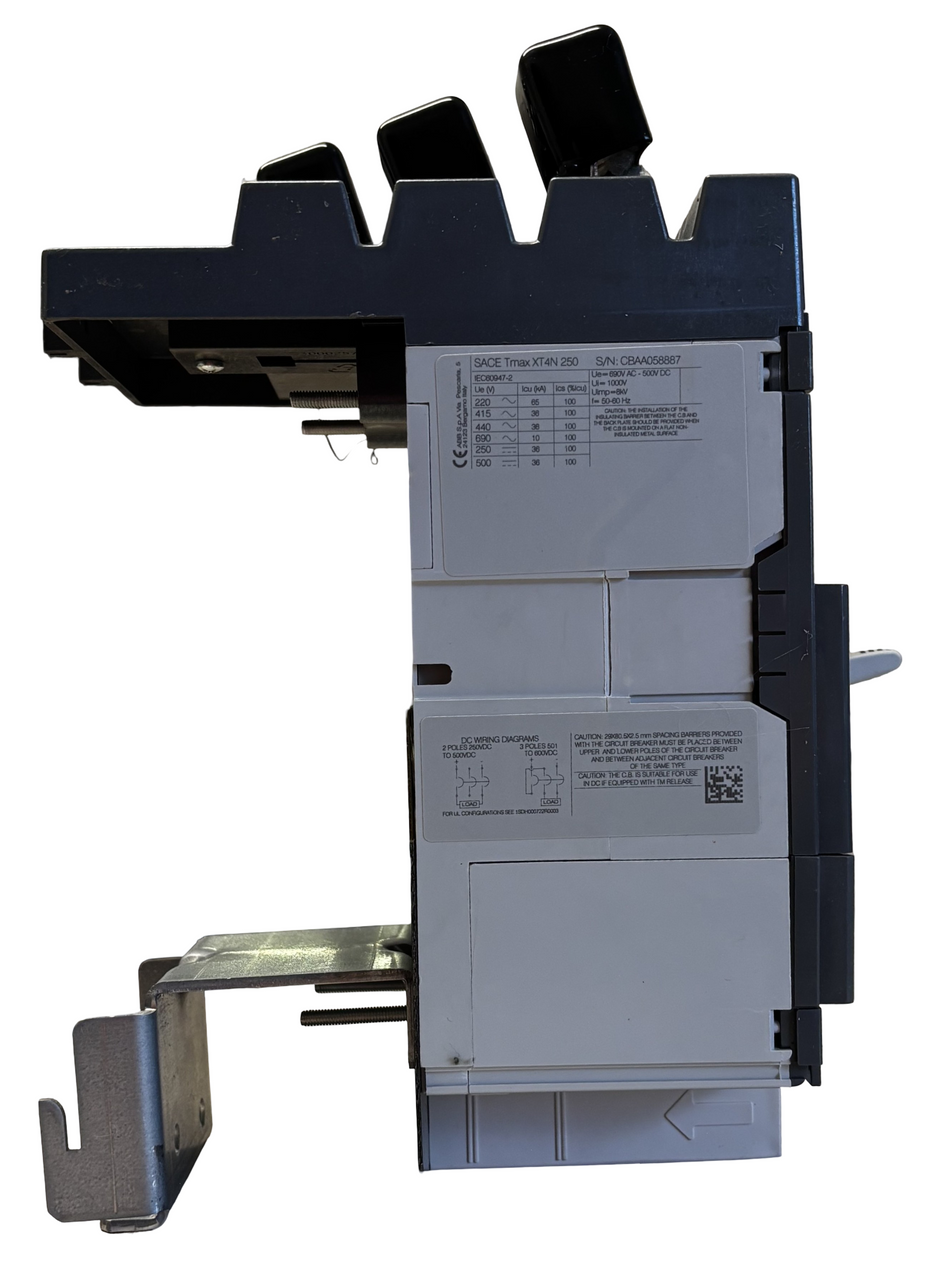 ABB XT4NU3150BYJ000XXX Molded Case Circuit Breaker - 150A, 3-Pole, Tmax XT4N Frame, 25kAIC, UL/CSA
