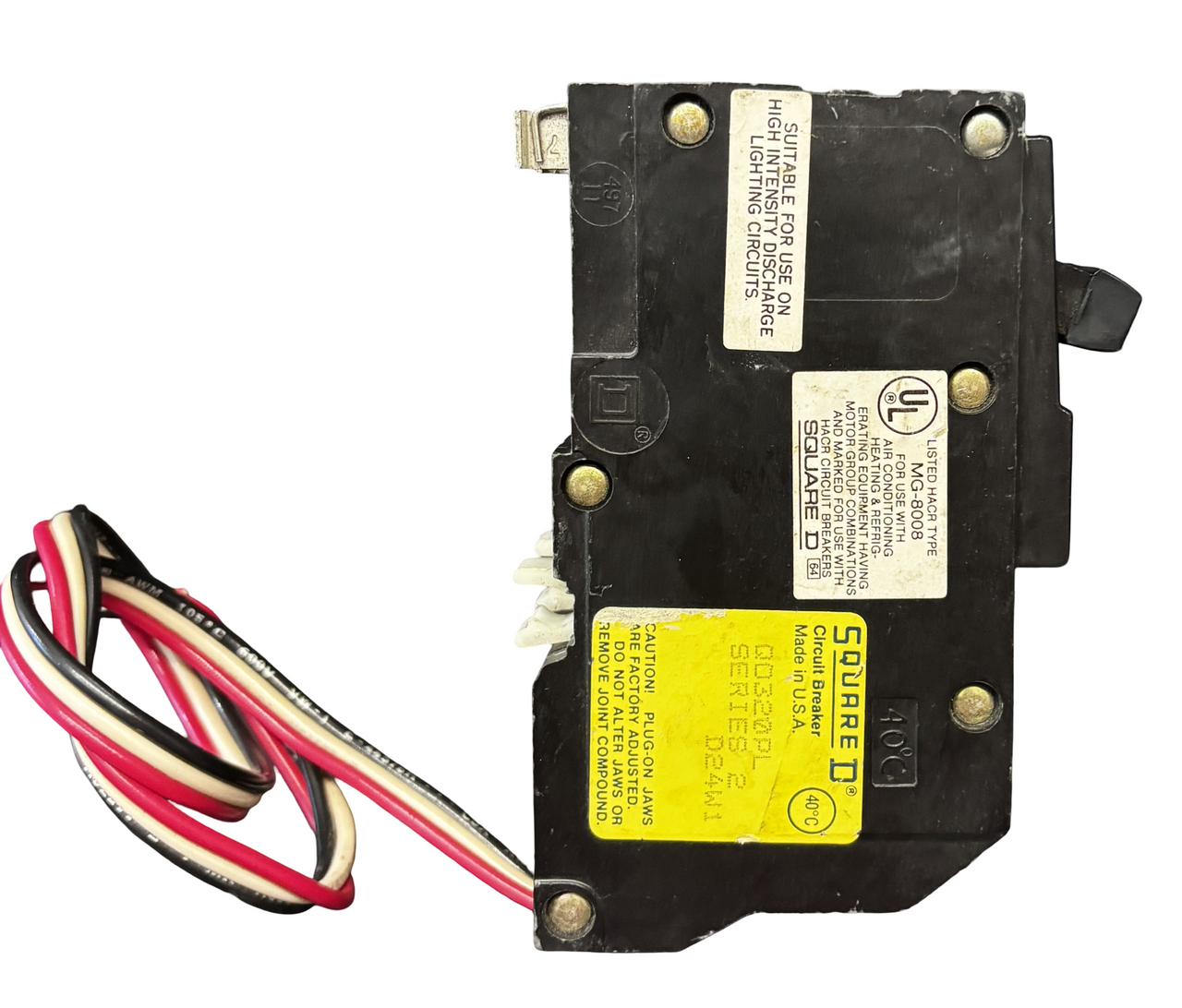 Square D QO320PL Mini Circuit Breaker | QO | 20A | 3-Pole | 120/240V AC | 10kA | Plug-In | Powerlink