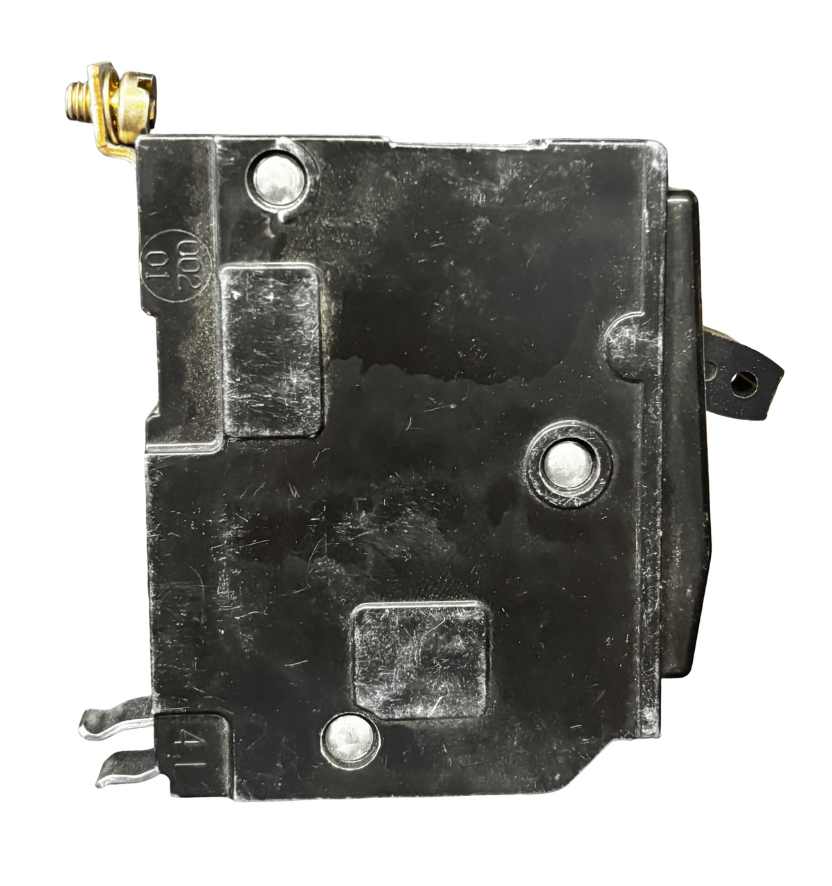 Square D QOB115 Mini Circuit Breaker, QO, 15A, 1-Pole, 120/240V AC, 10kA, Bolt-On