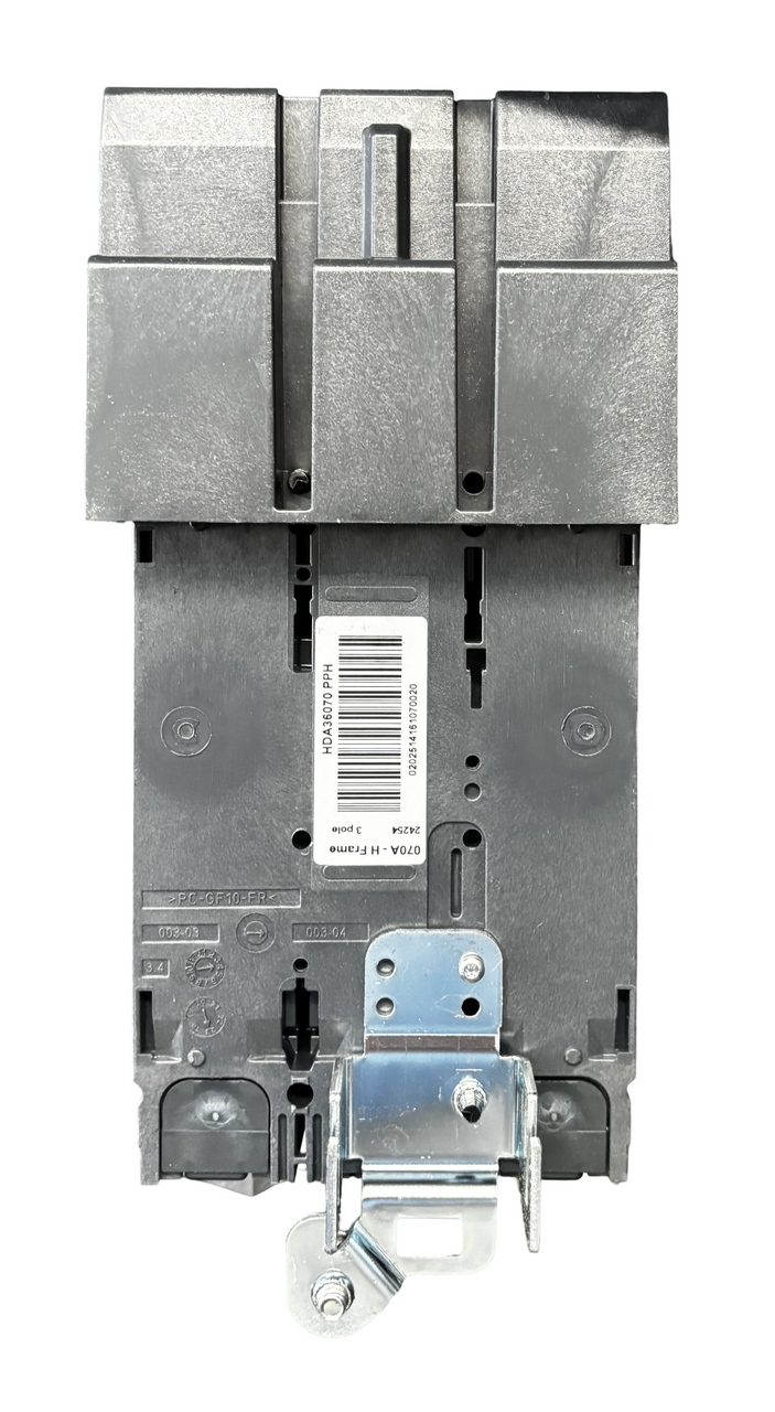 Square D HDA36070 Circuit Breaker | 70A | 3-Pole | 600V AC | 14kA | I-Line | Thermal Magnetic | VisiTrip