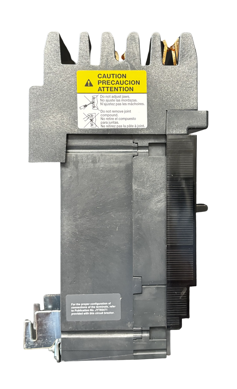 Square D HDA36100 Circuit Breaker | PowerPacT H | 100A | 3-Pole | 600V AC | 14kA | I-Line | Thermal Magnetic w/ VisiTrip Handle