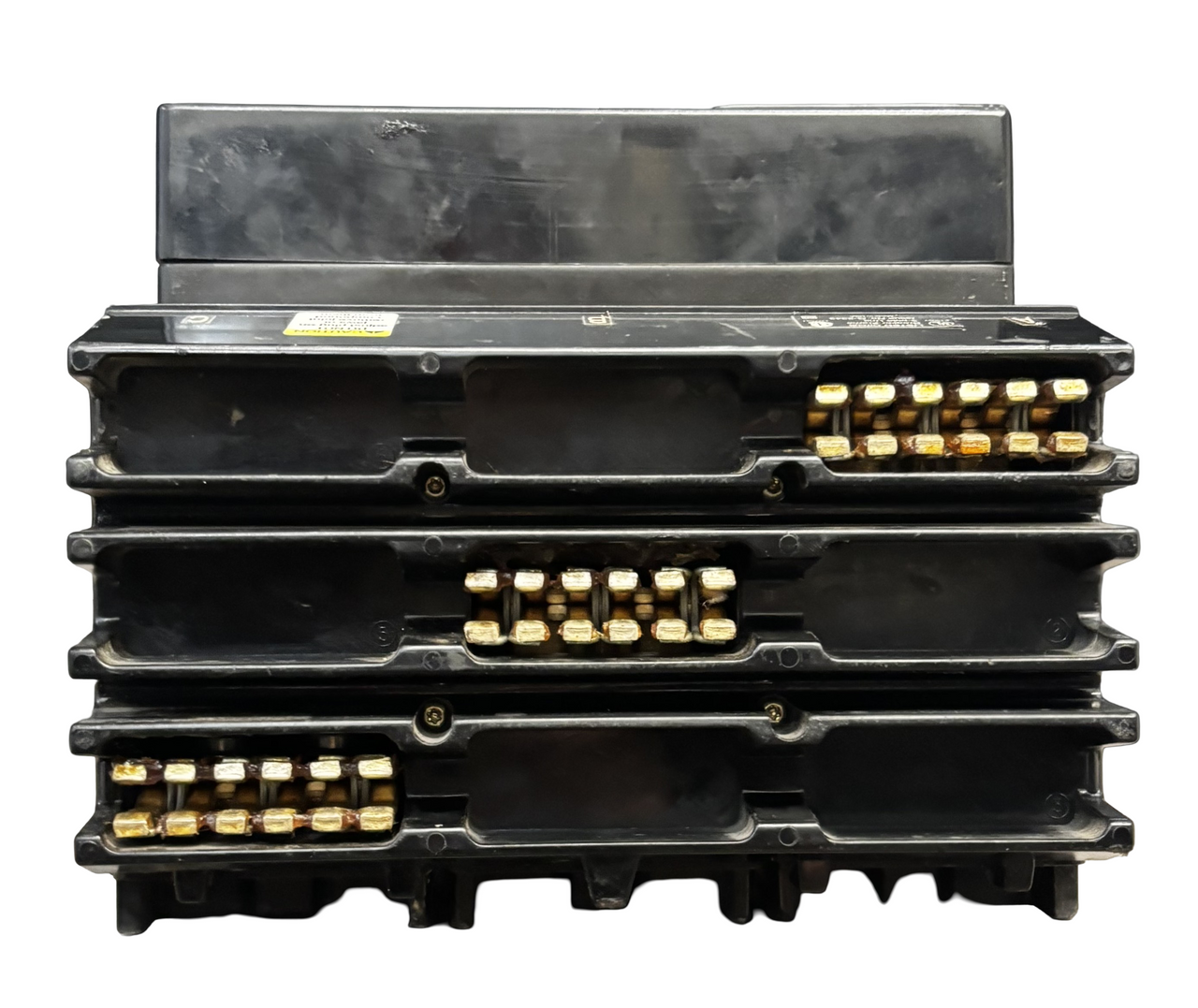 Square D LXI36600 I-Limiter Circuit Breaker | 600A | 600V AC | 3-Pole | 100kA | ARP075 Plug | Damaged Front Corner