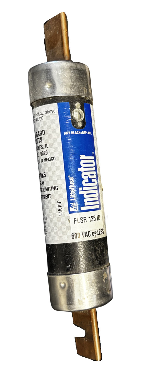Littelfuse FLSR125ID 125A Current-Limiting Fuse – 600V AC / 300V DC, RK5, Indicating