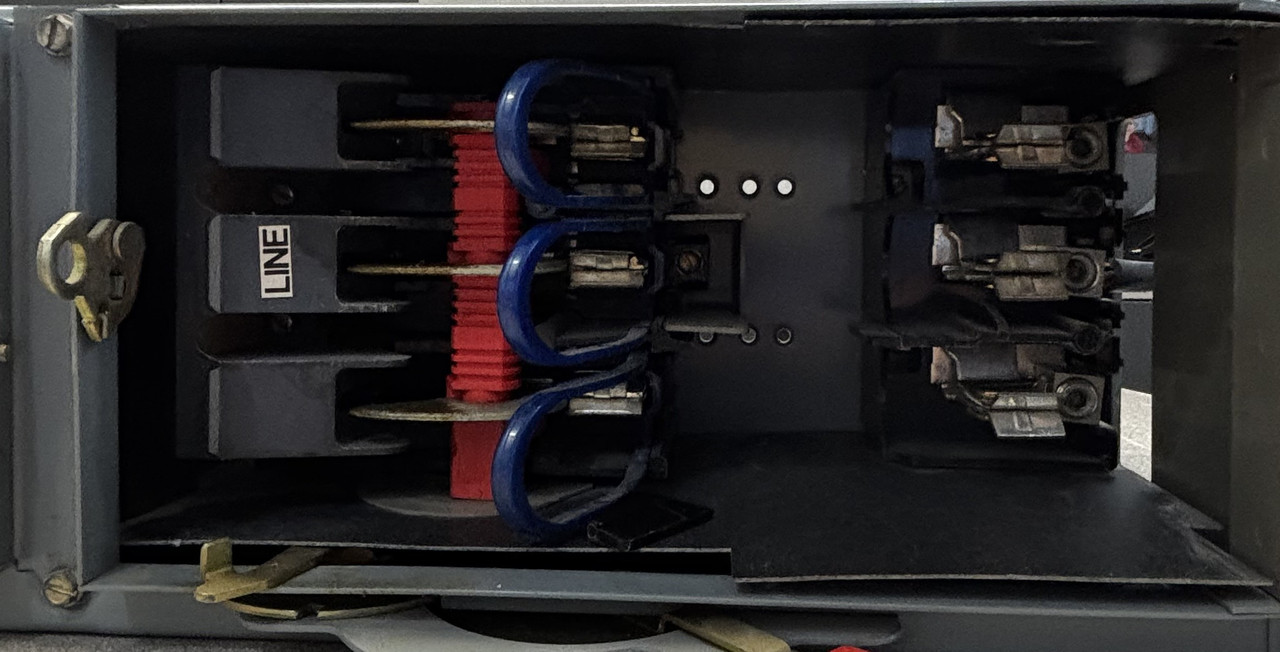 Square D QMB323TW Panelboard Switch | 100A Max | 240V AC | 3-Pole | Fusible Twin Switch | 6" QMB Unit