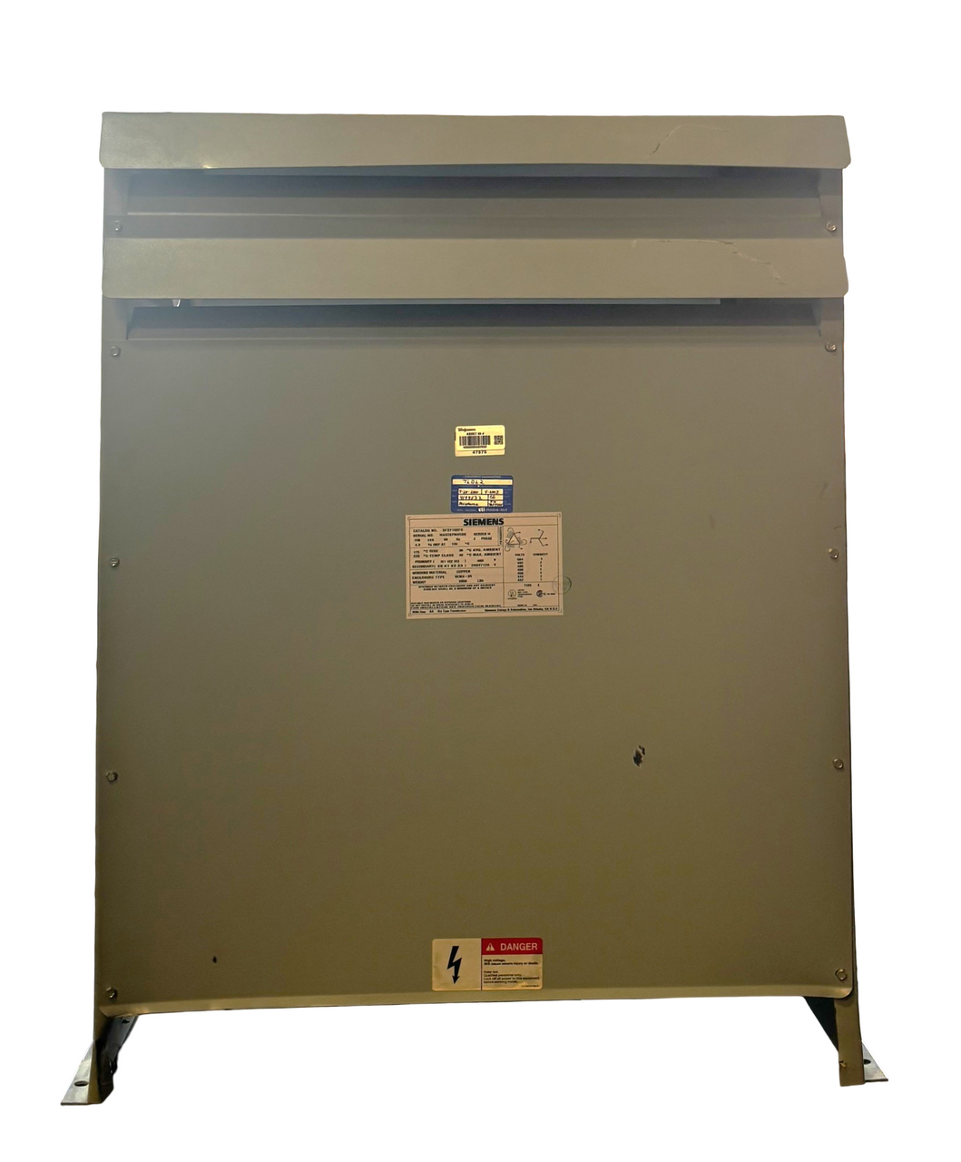 Siemens 3F3Y150FC Transformer | 150 kVA | 480V to 208Y/120V | 3-Phase | Copper Winding | NEMA 3R | Minor Cosmetic Wear