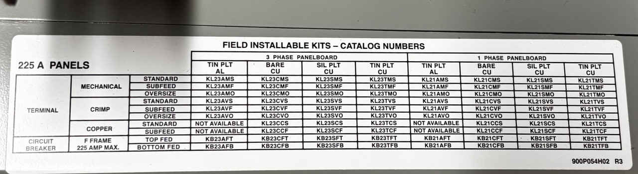 Eaton PRL1A1225X30C Panelboard Interior – 225A, 120/240V, 1-Phase, 30-Circuit | Pow-R-Stock Eaton PRL1A1225X30C Panelboard Interior – 225A, 120/240V, 1-Phase, 30-Circuit | Pow-R-Stock