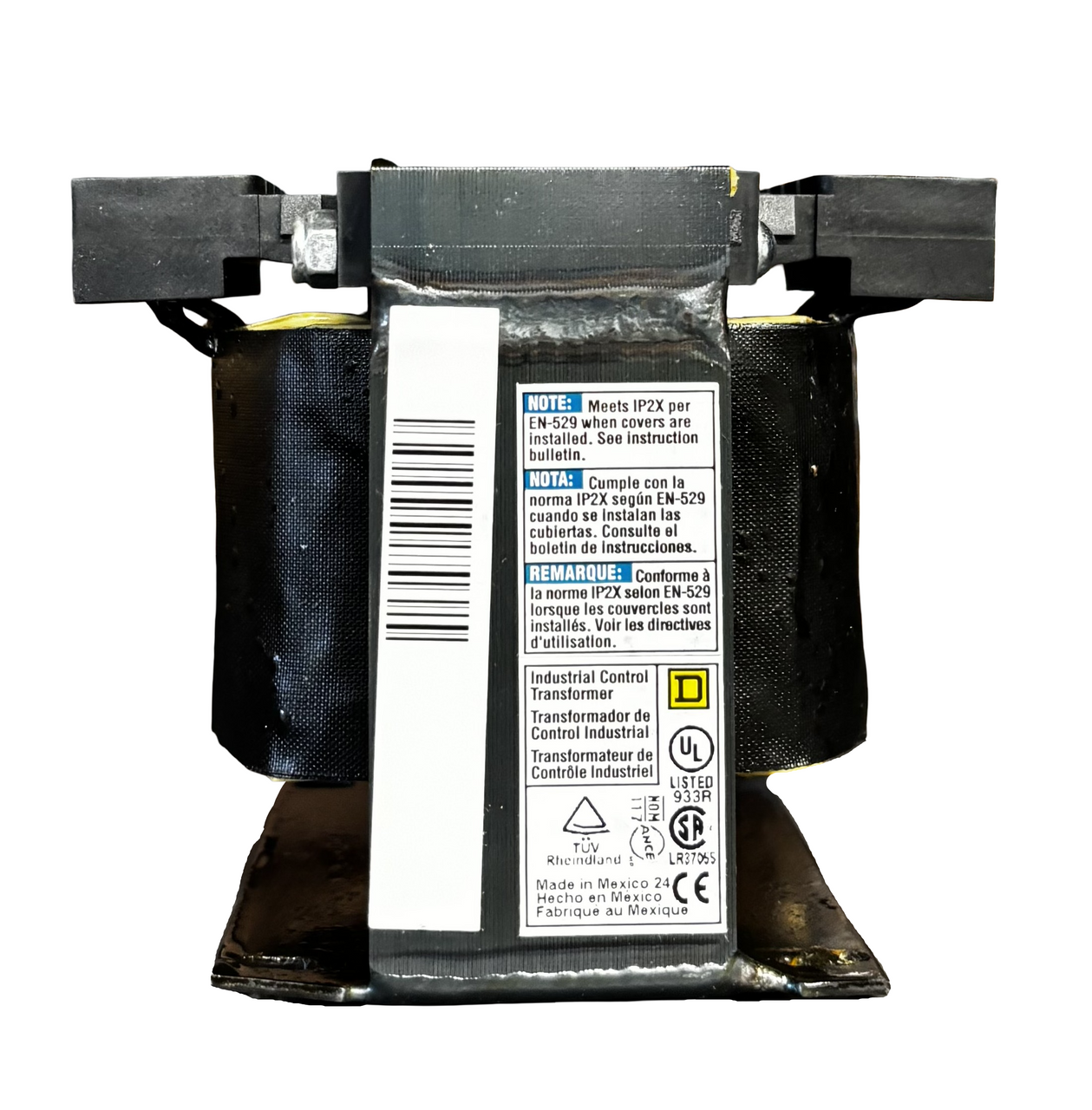 Square D 9070T300D1 Industrial Control Transformer – 240/480V Primary / 120V Secondary, 300VA Square D 9070T300D1 Industrial Control Transformer – 240/480V Primary / 120V Secondary, 300VA