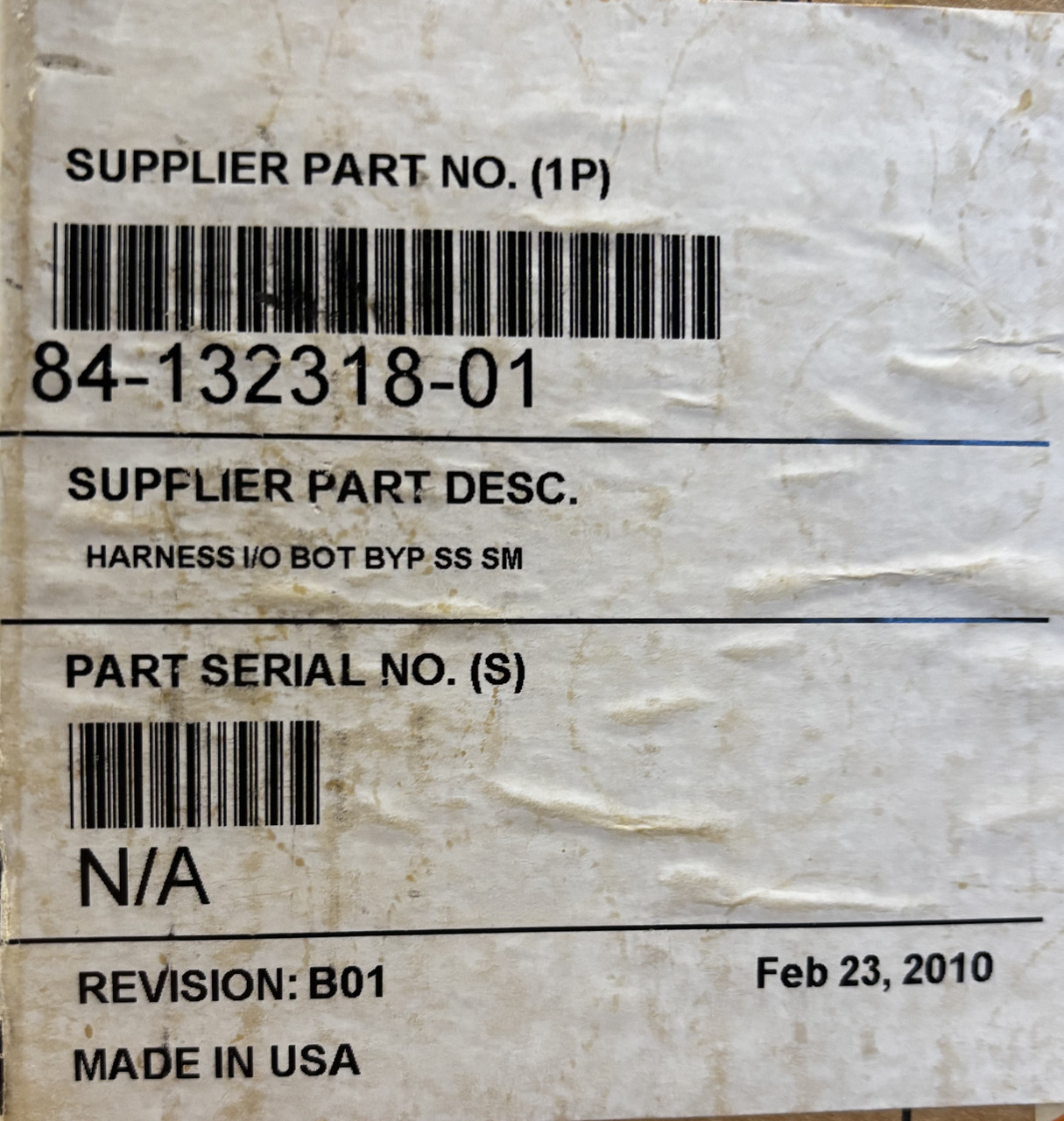 APC 84-132318-01 Rev B01 Harness – I/O BOT BYP SS SM Cable for UPS Systems