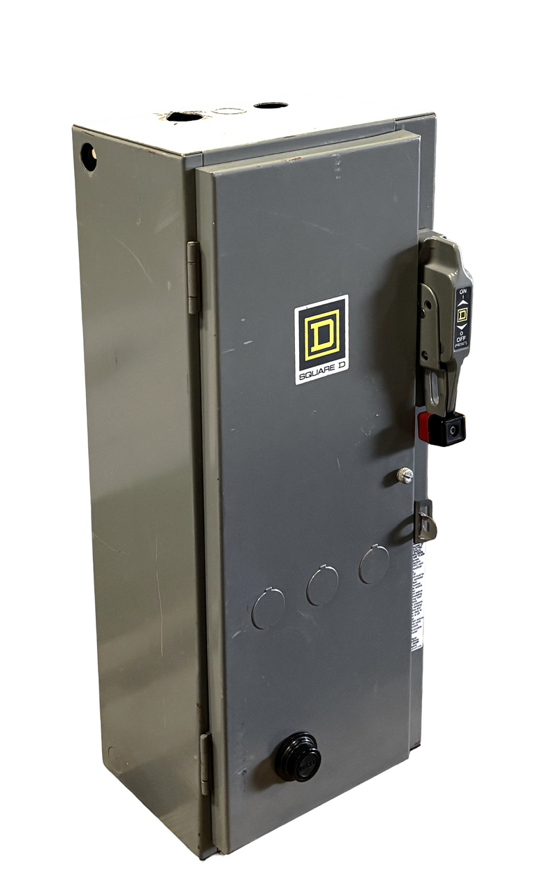 Square D 8538SCG11V02H20S Combination Motor Starter Type S – Non-Reversing, NEMA 1, 7.5–10 HP