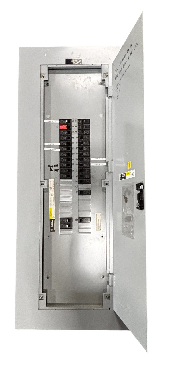 GE AQF3422MBX Panelboard 225A Main Lug Only, 208Y/120V 3PH 4W, 42 Circuits – Includes (24) THQB 20A & (1) 40A 3-Pole Breaker