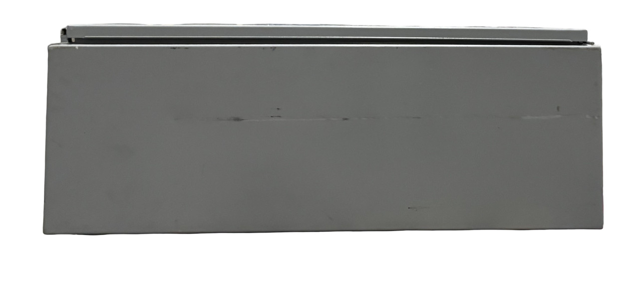 Wiegmann N12363612 N12 Single Door Wall-Mount Enclosure | 36X36X12 | Carbon Steel | Gray