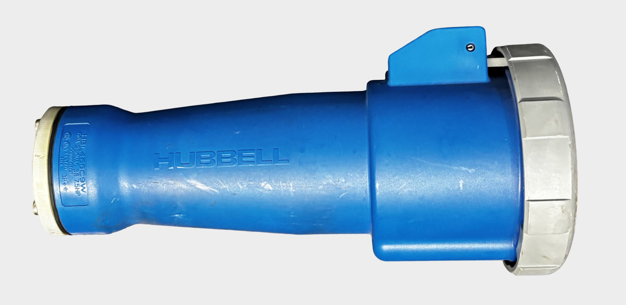 Hubbell HBL460C9W 60A 250V 3-Phase Pin & Sleeve Watertight Connector – IP67 / NEMA 4X