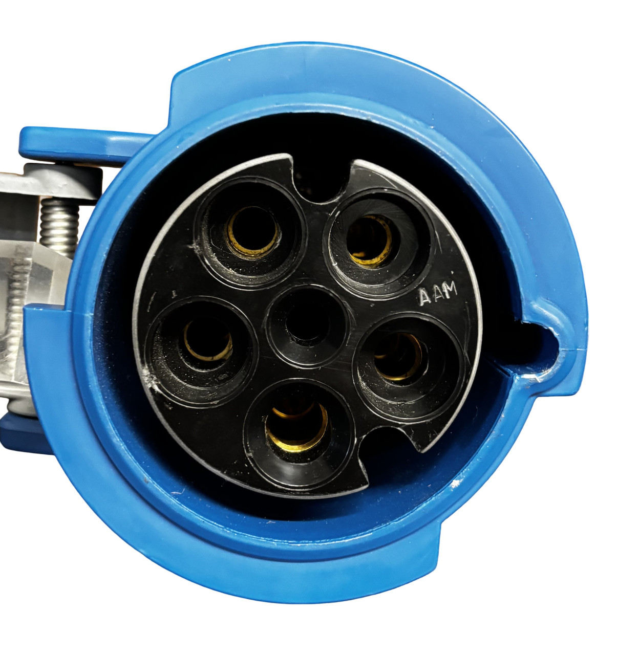 Hubbell 560C9W 60A 120/208V 4-Pole 5-Wire Pin & Sleeve Watertight Connector