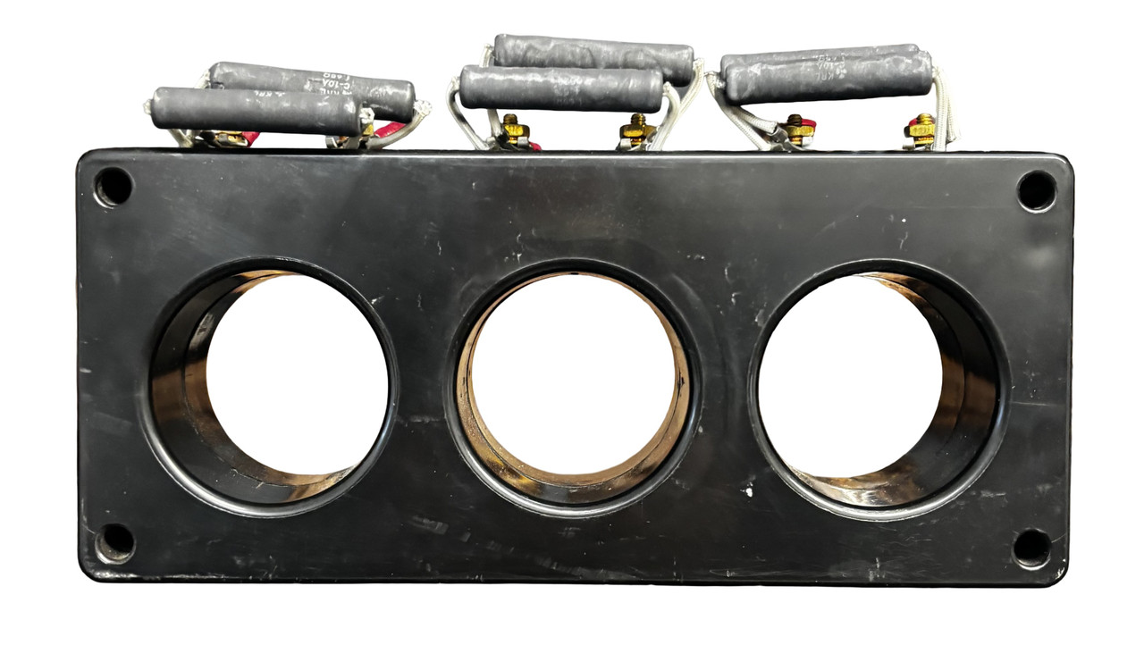 GE ITI 3P85-122-2.4 Indoor 3-Phase Current Transformer 1200:2.4A for Relay, Metering & Motor Protection