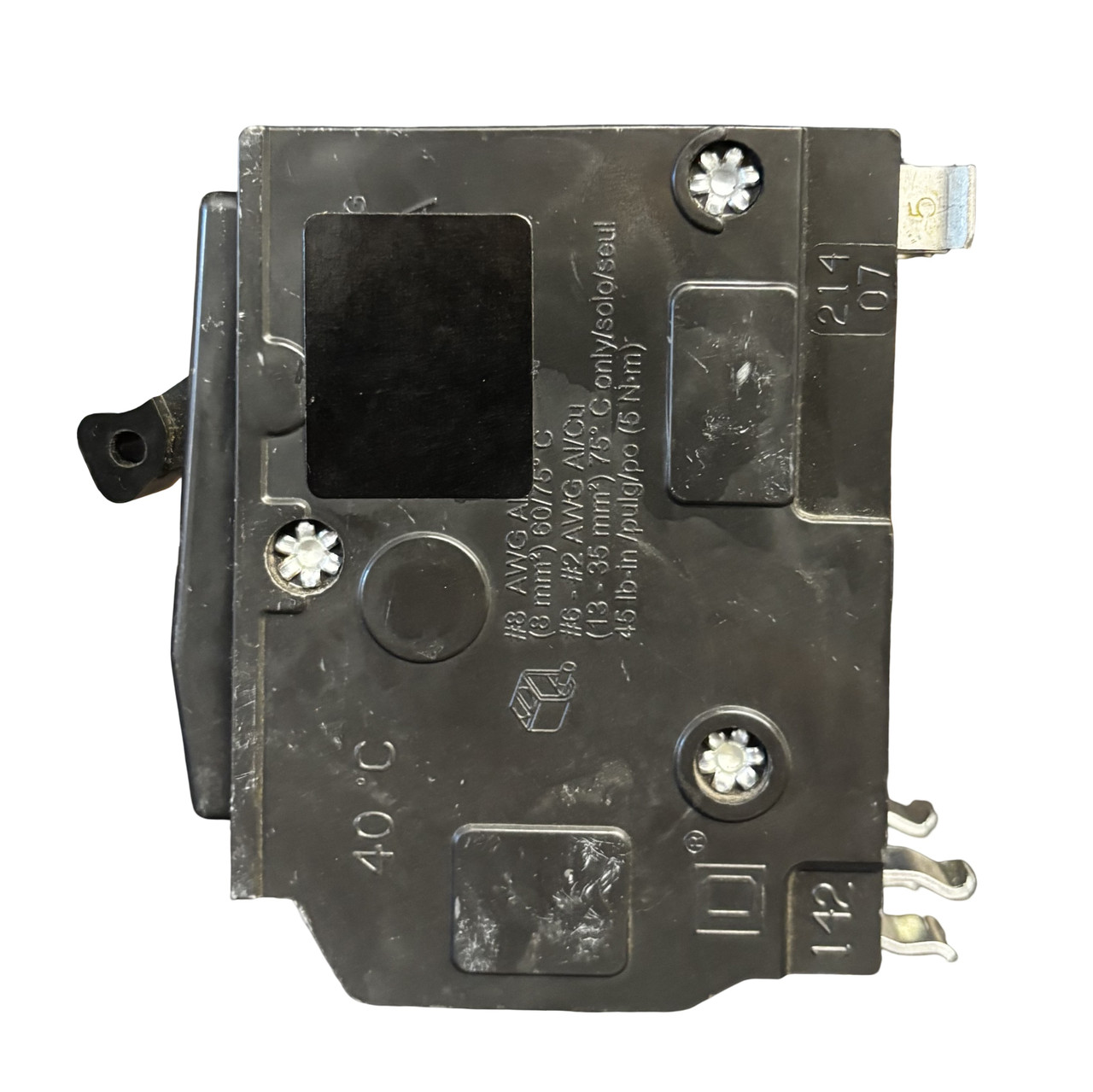 Square D QO200 Mini Switch – 60A, 2-Pole, 240VAC, 10kA, Plug-In with VisiTrip Indicator