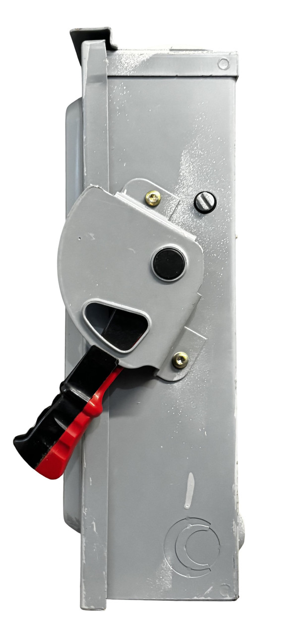 Square D HU361RB Non-Fusible Disconnect 30A 3-Pole 600V AC/DC NEMA 3R Heavy-Duty