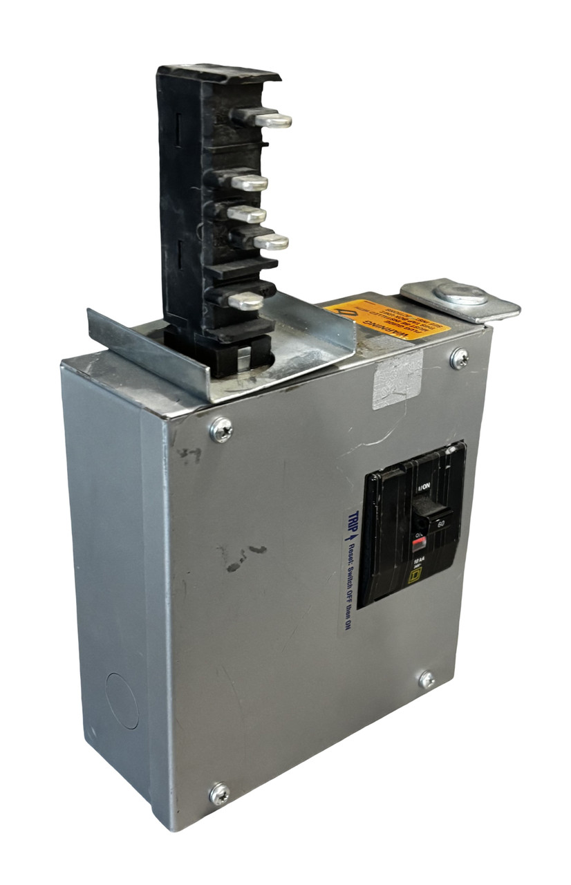 Starline CBDC225GE12-20'-560C9W-4 Busway Tap Box – 60A, 120V, 10kA, NEMA 560C9W, w/ QOU360 Breaker