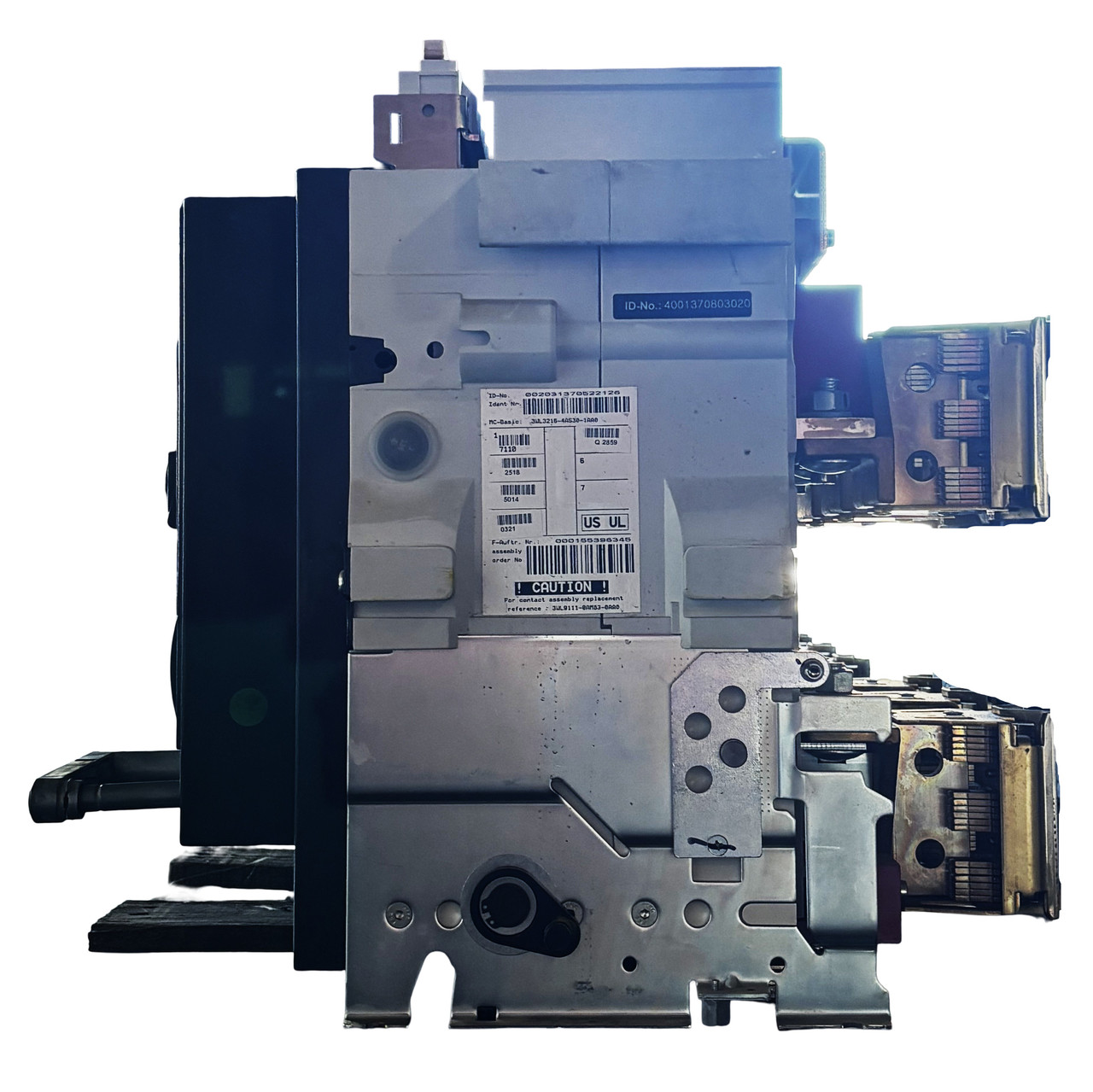 Siemens 3WL3216-4AS30-1AA0 3-Pole 1600A Air Circuit Breaker – Fixed Mount – SENTRON 3WL Series