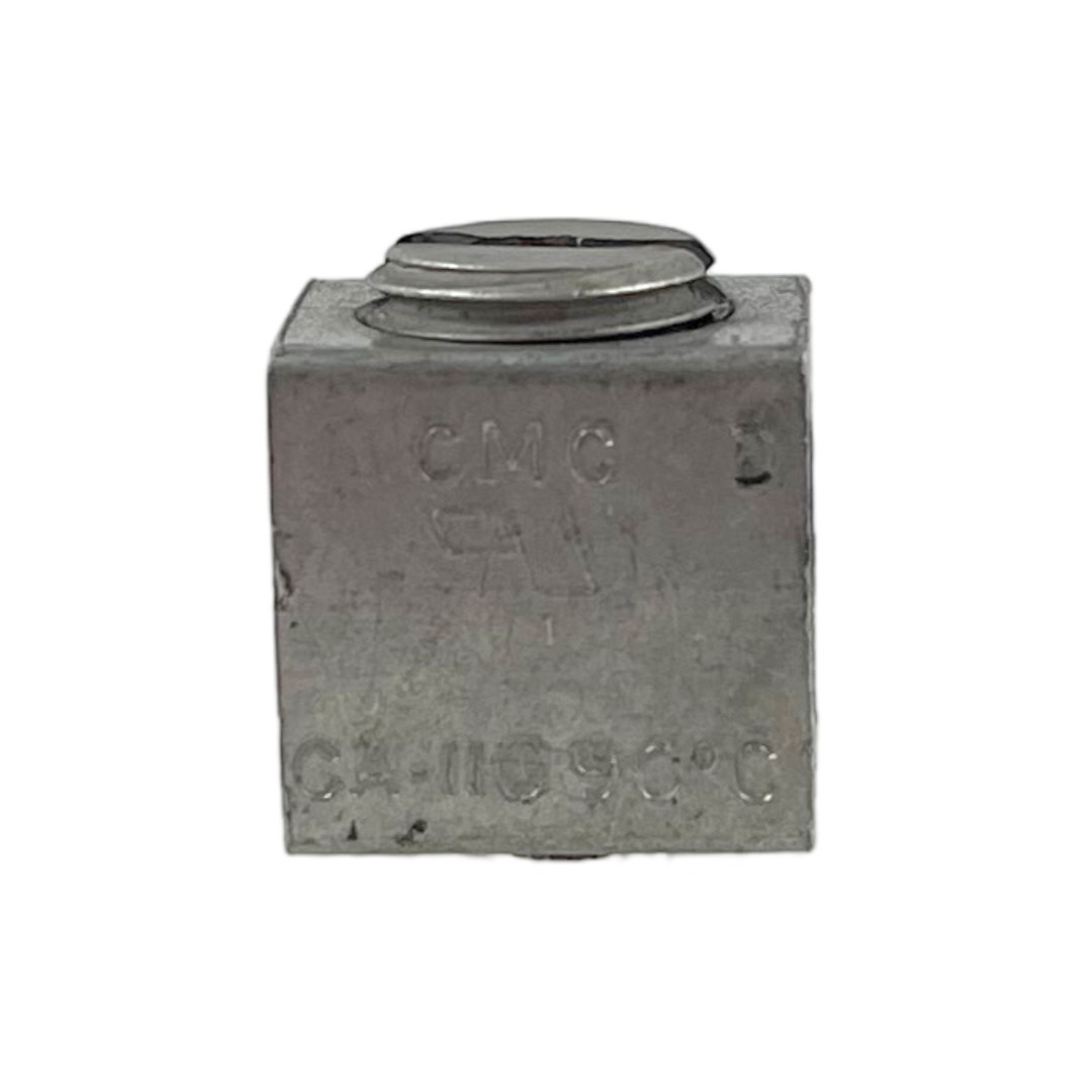 CMC CA-110 Aluminum Mechanical Lug, Dual-Rated AL/CU, 1/0–14 AWG, Single-Port, Single-Hole Terminal