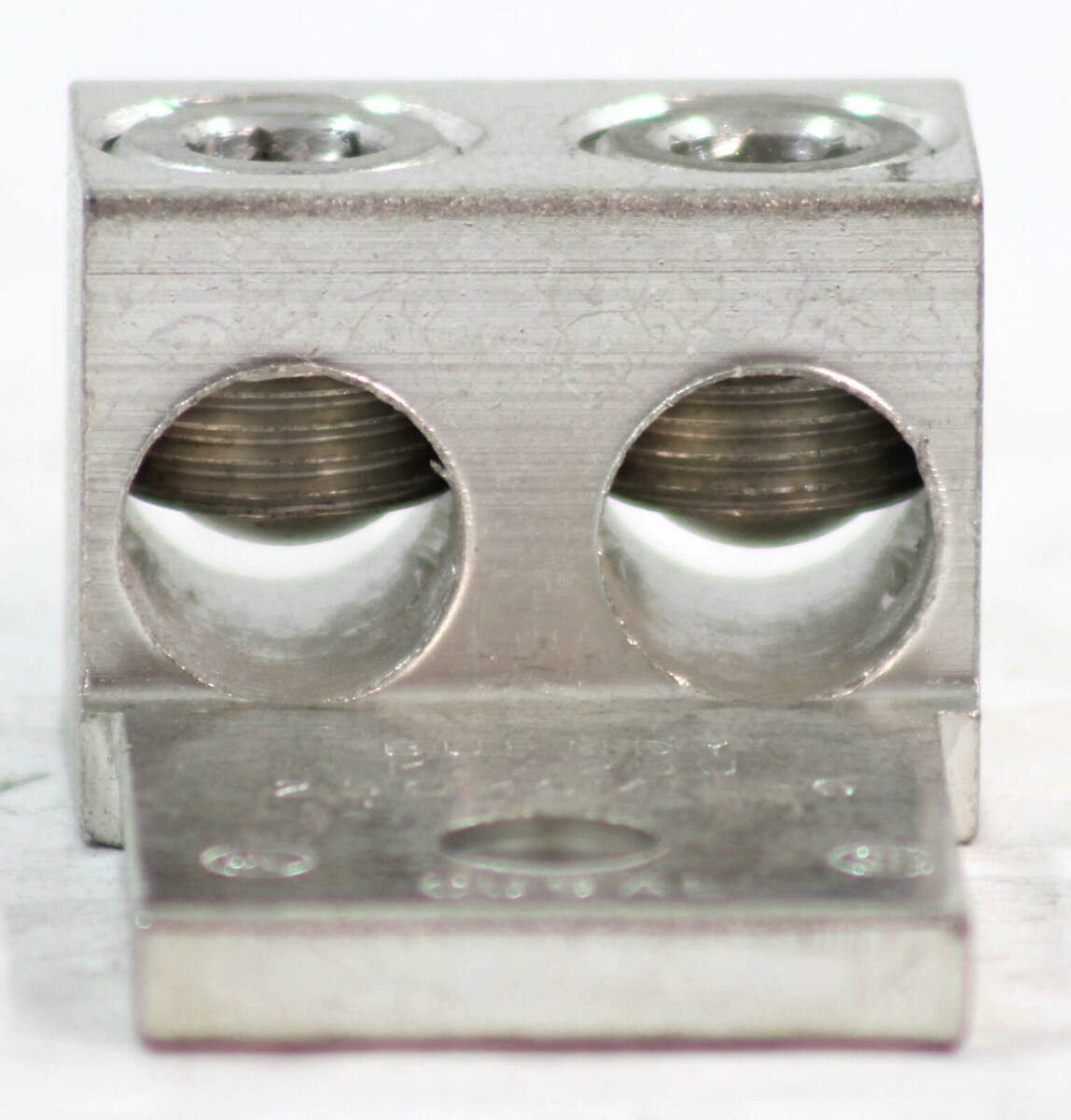 Burndy K2A29U Aluminum Mechanical Lug 2 Ports 6-250 kcmil 1-Hole 3