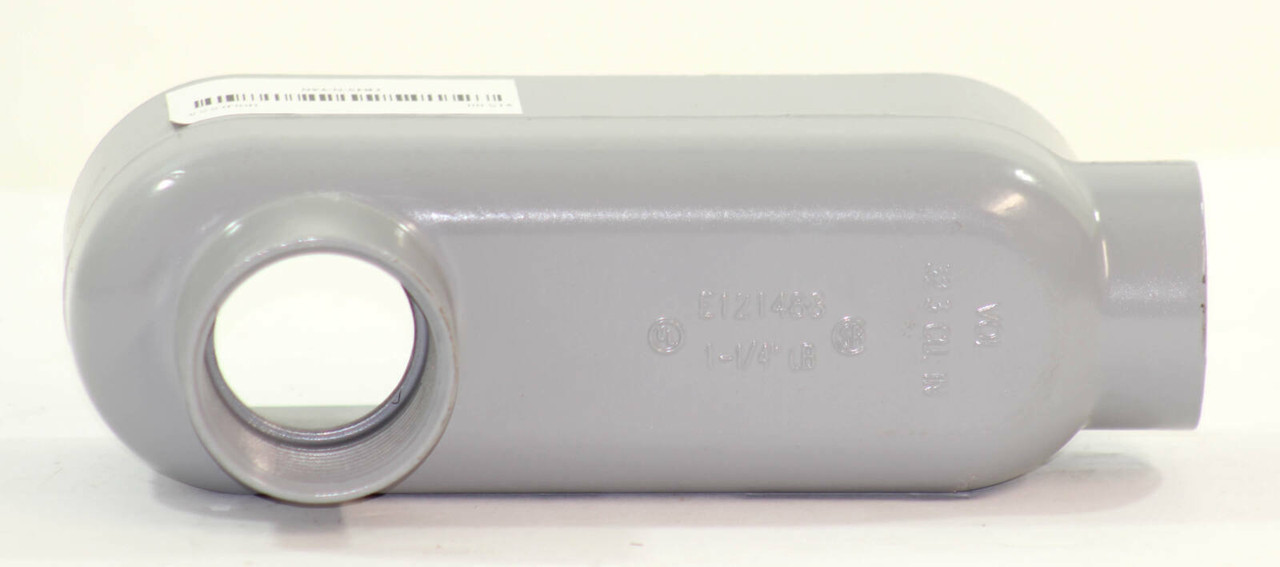 Crouse Hinds LB45 Conduit Body Outlet Material: Copper-Free Aluminum Diameter: 1-1/4 Inch Series 5