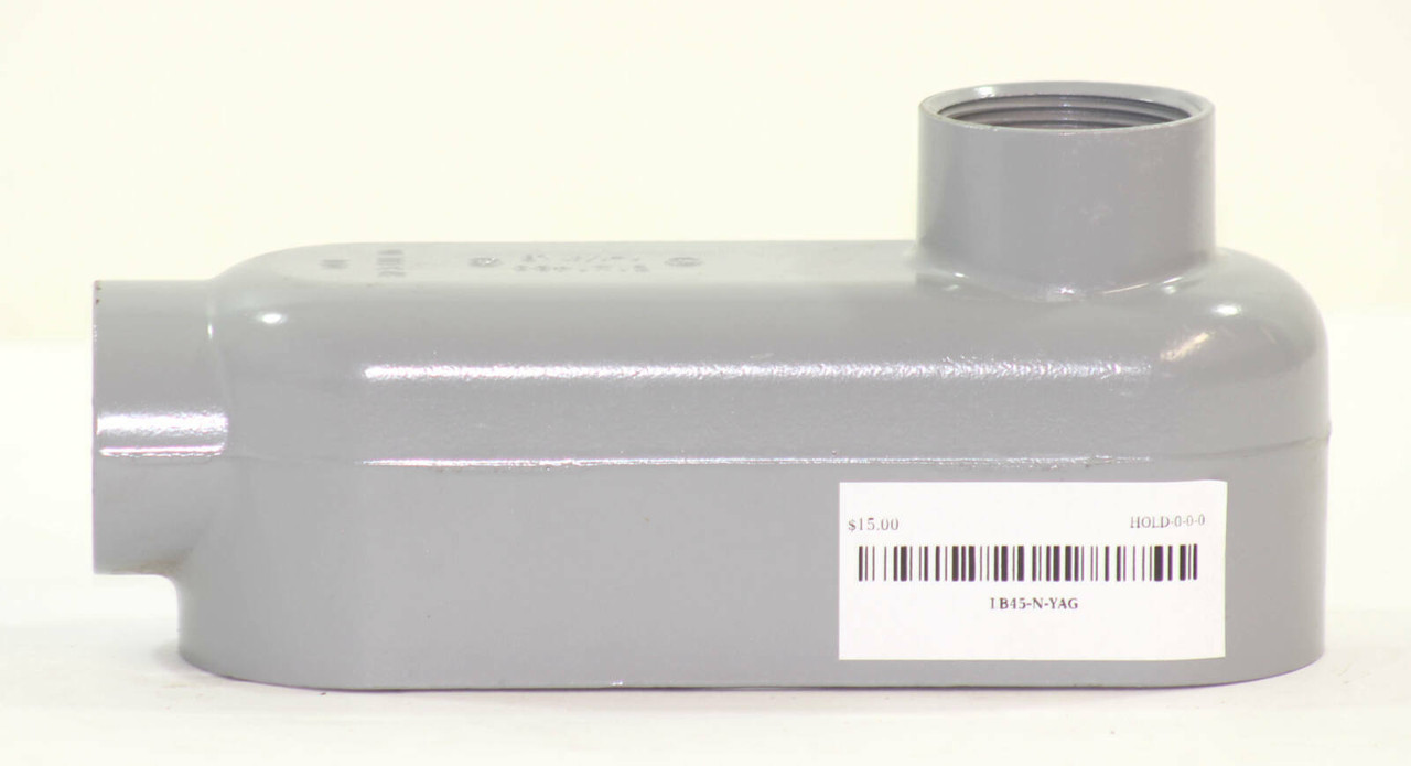 Crouse Hinds LB45 Conduit Body Outlet Material: Copper-Free Aluminum Diameter: 1-1/4 Inch Series 5